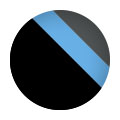 BURA SL / BLACK/BLUE/GREY-GLOSS